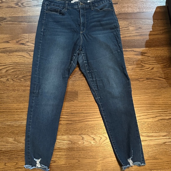 Sofia by Sofia Vergara Dark Blue Ankle Jeans - Picture 4 of 7